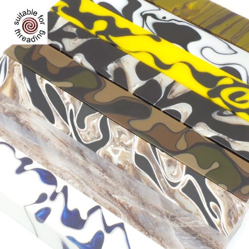 Cullinore Camo Pen Blanks (suitable for kitless pens)
